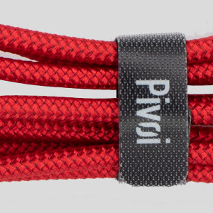 Pivoi Red USB 2.0 AM to Type C Cable (Pack of 1)